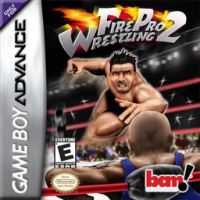 Fire Pro Wrestling 2 GameBoy Advance US box art